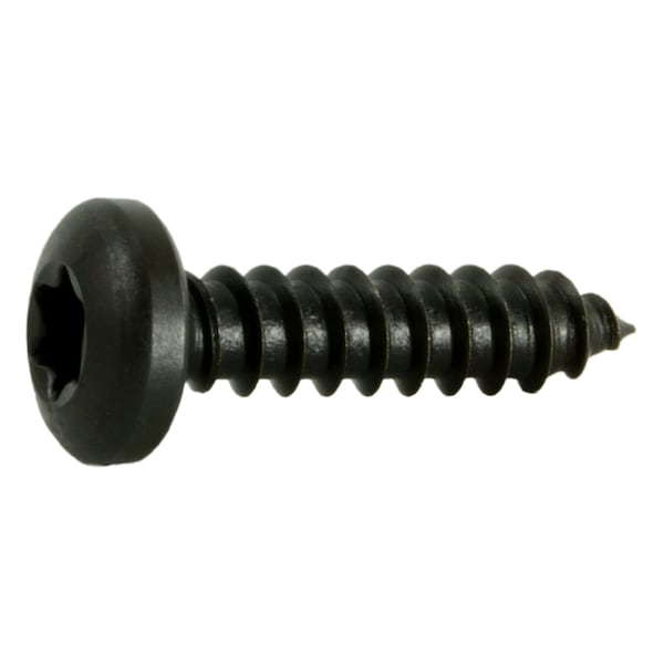 Midwest Fastener Sheet Metal Screw, #10 x 3/4 in, Black Steel Pan Head Torx Drive, 20 PK 36894 - main